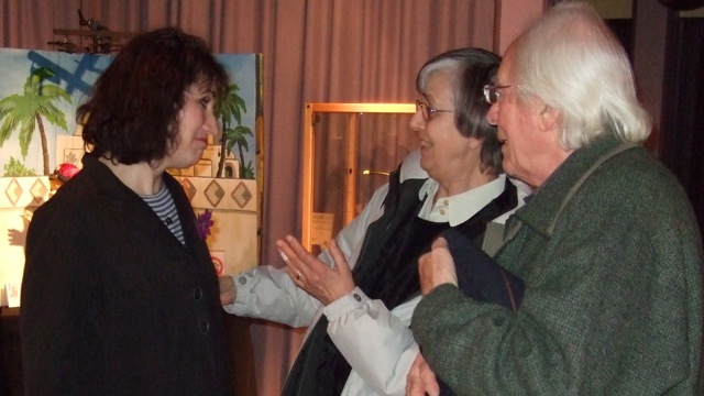Gisela und Dieter Kieselstein im Gespräch mit Heike Klockmeier